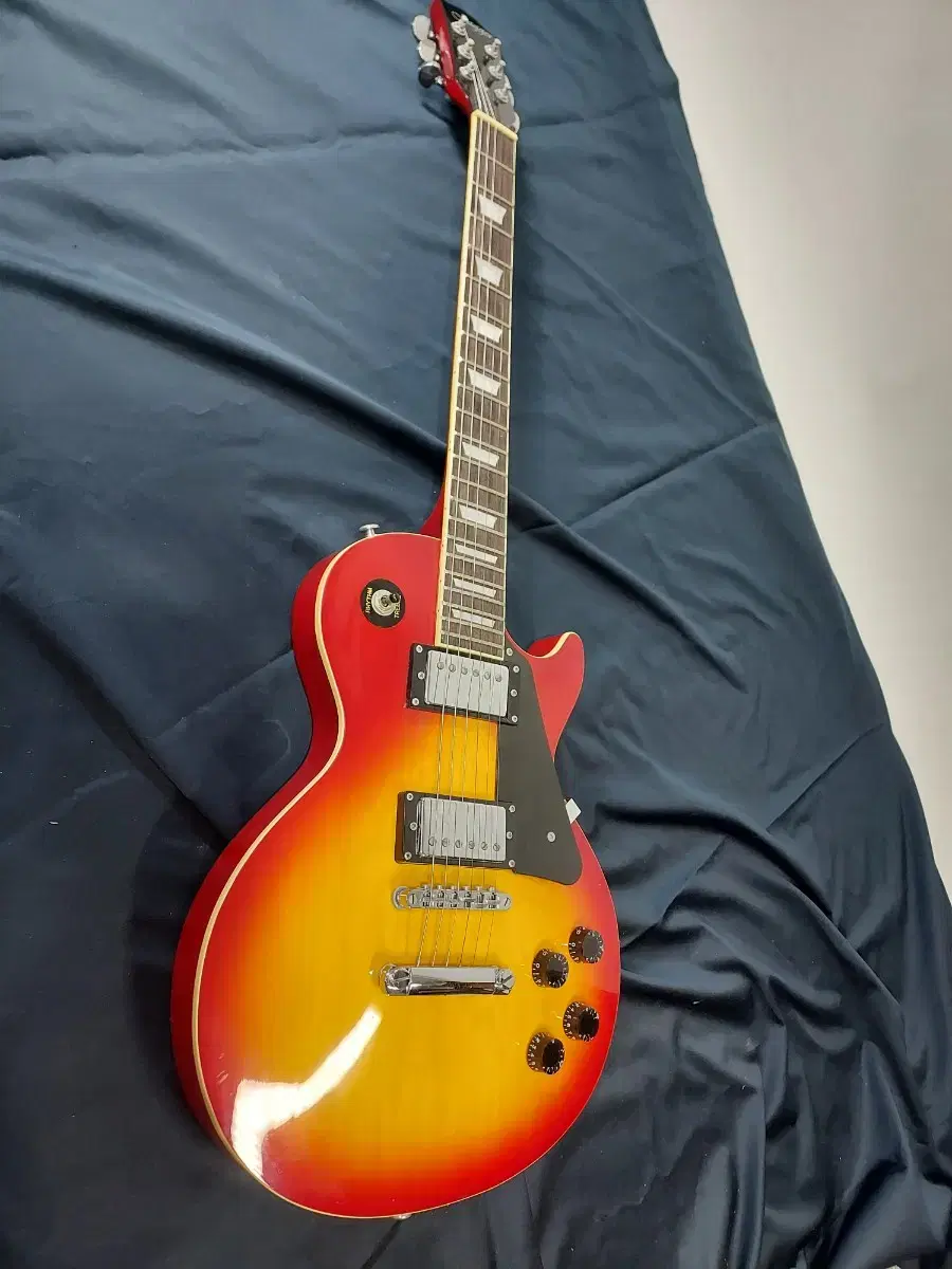 Jagger Two-Tone Cherryburst Respol Standard Type Electric Guitar