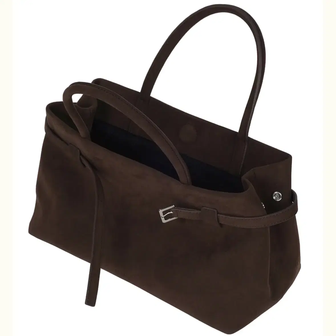 (새상품) 언타이디 Belted Bag Suede Brown