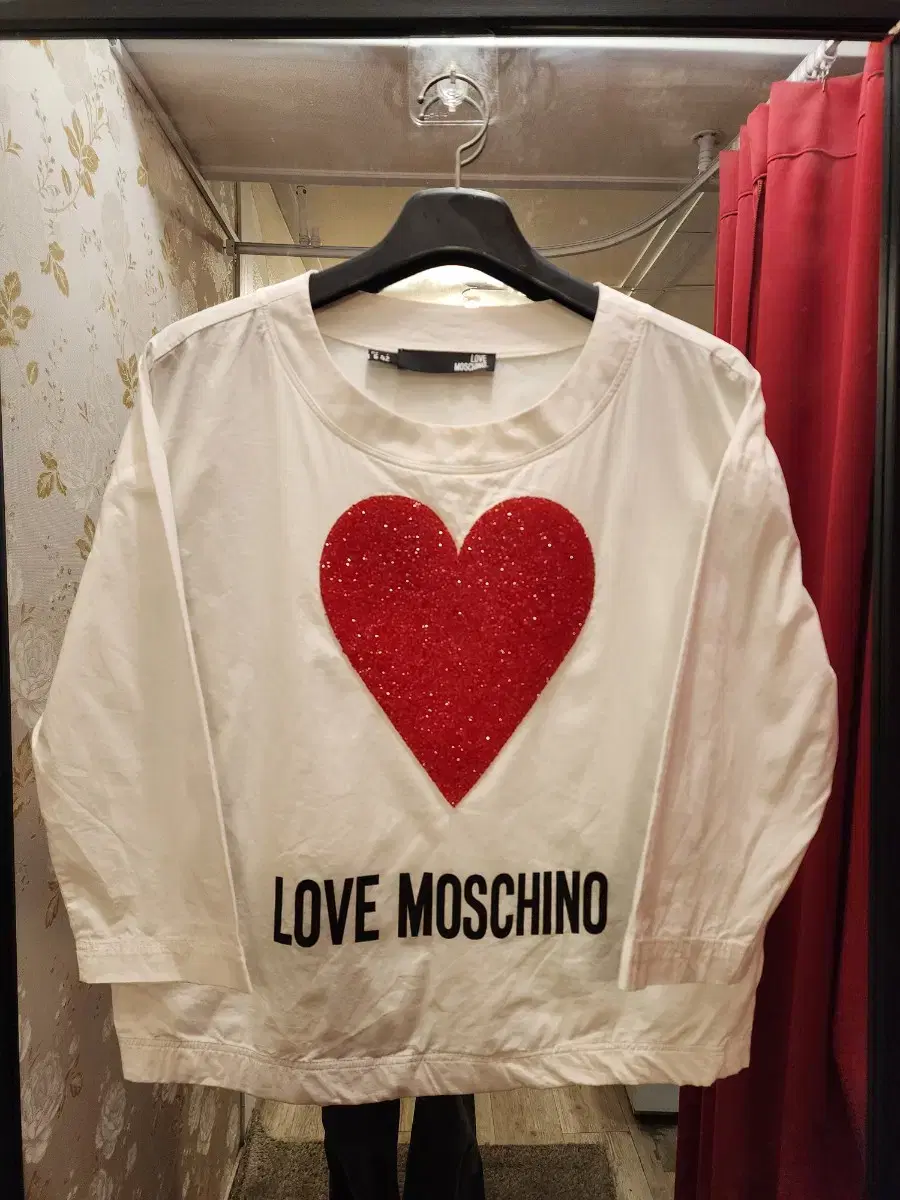 1/7 Moschino(모스키노)로고 티셔츠