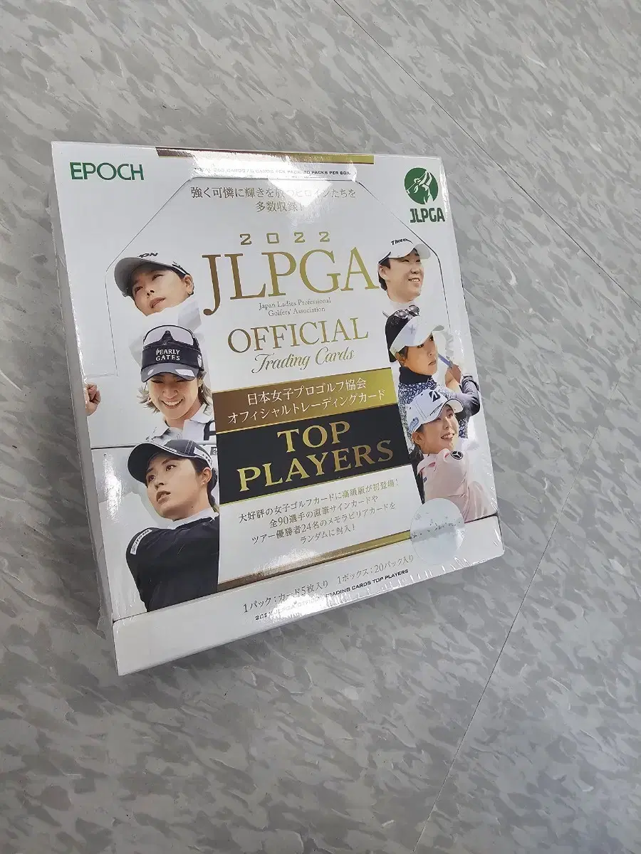 2022 에포크 JLPGA 컬렉션카드 박스