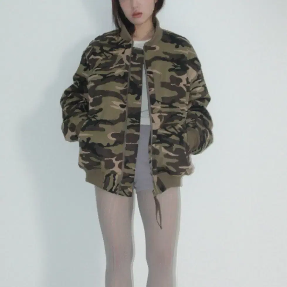 camo padded jacket