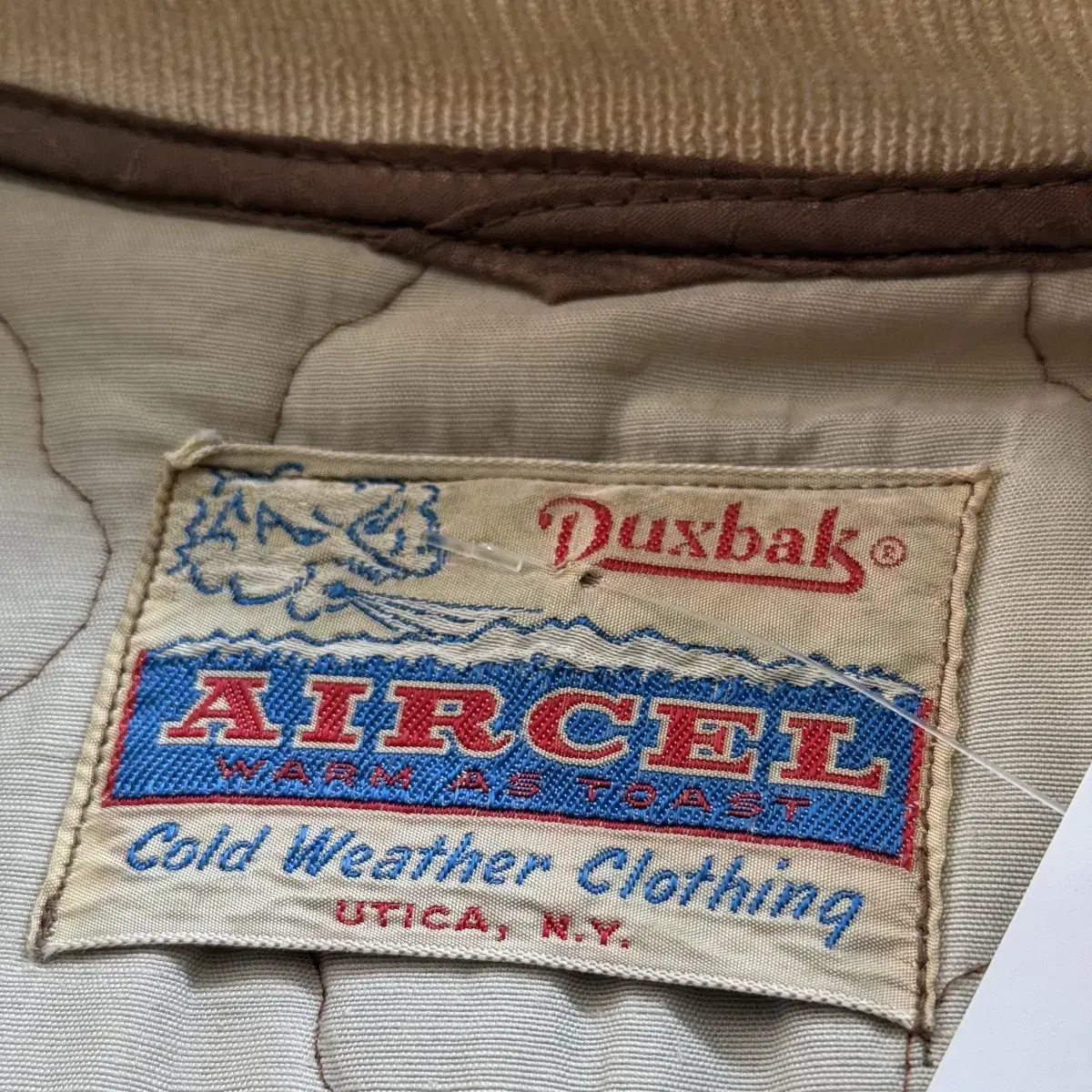 1960s Duxbak Aircel 라이너 자켓