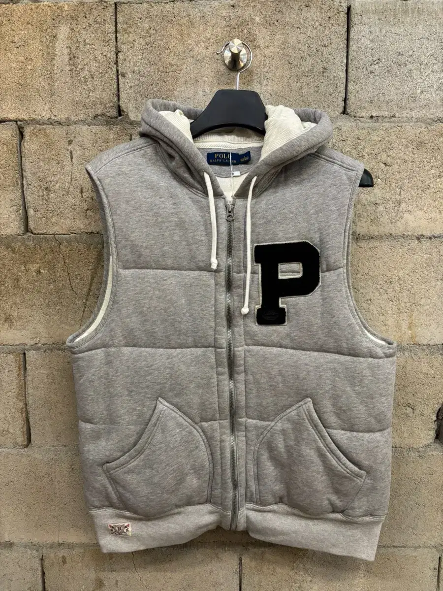 Polo Varsity Hooded Vest