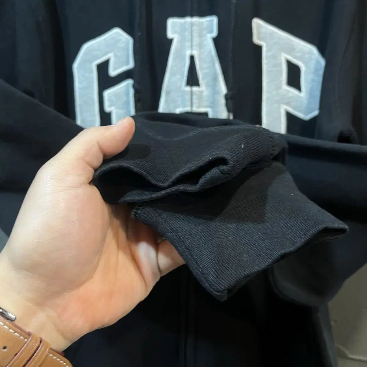 [S] GAP 갭 빈티지 후드 집업