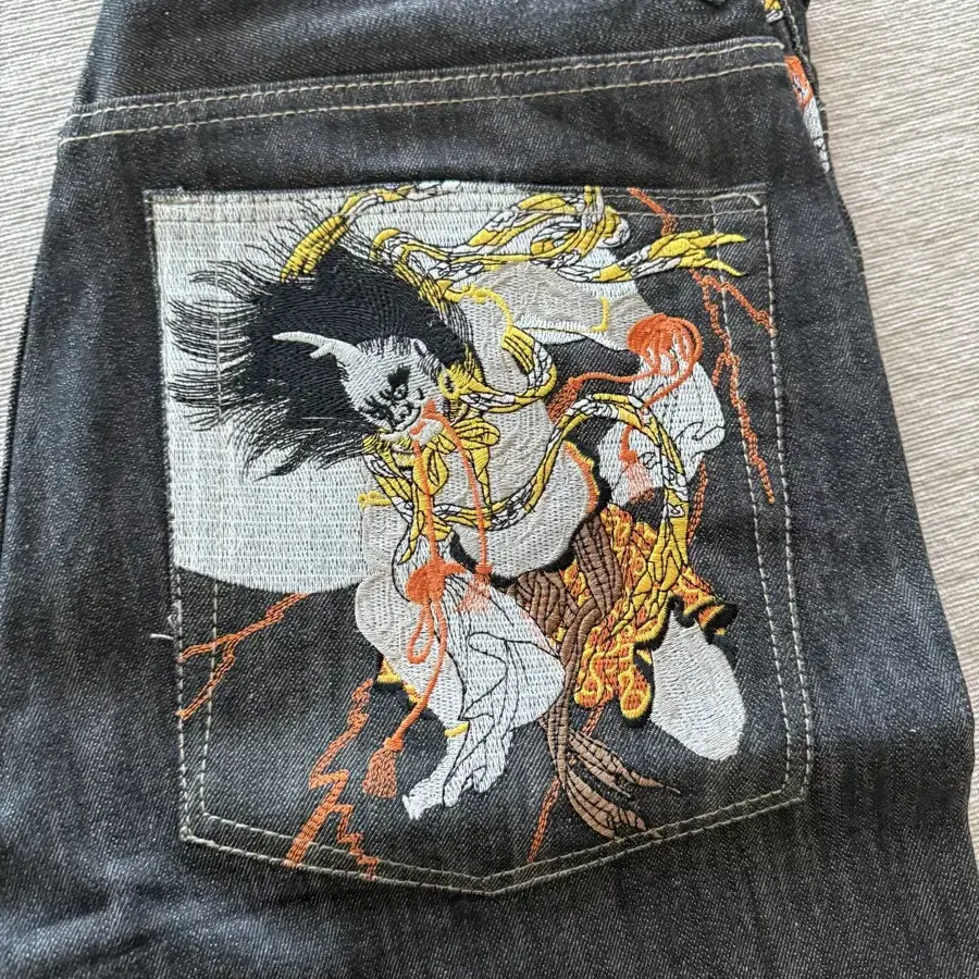 KANJI JEANS pocket  칸지진스 데님 36