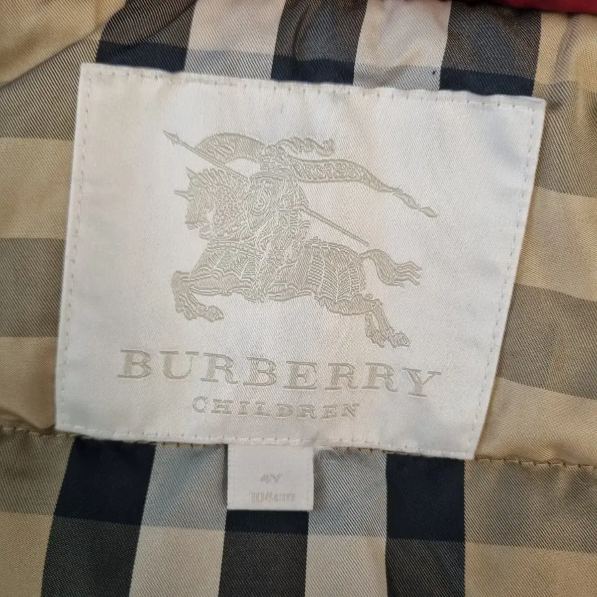 BURBERRY 버버리 키즈 덕다운 패딩