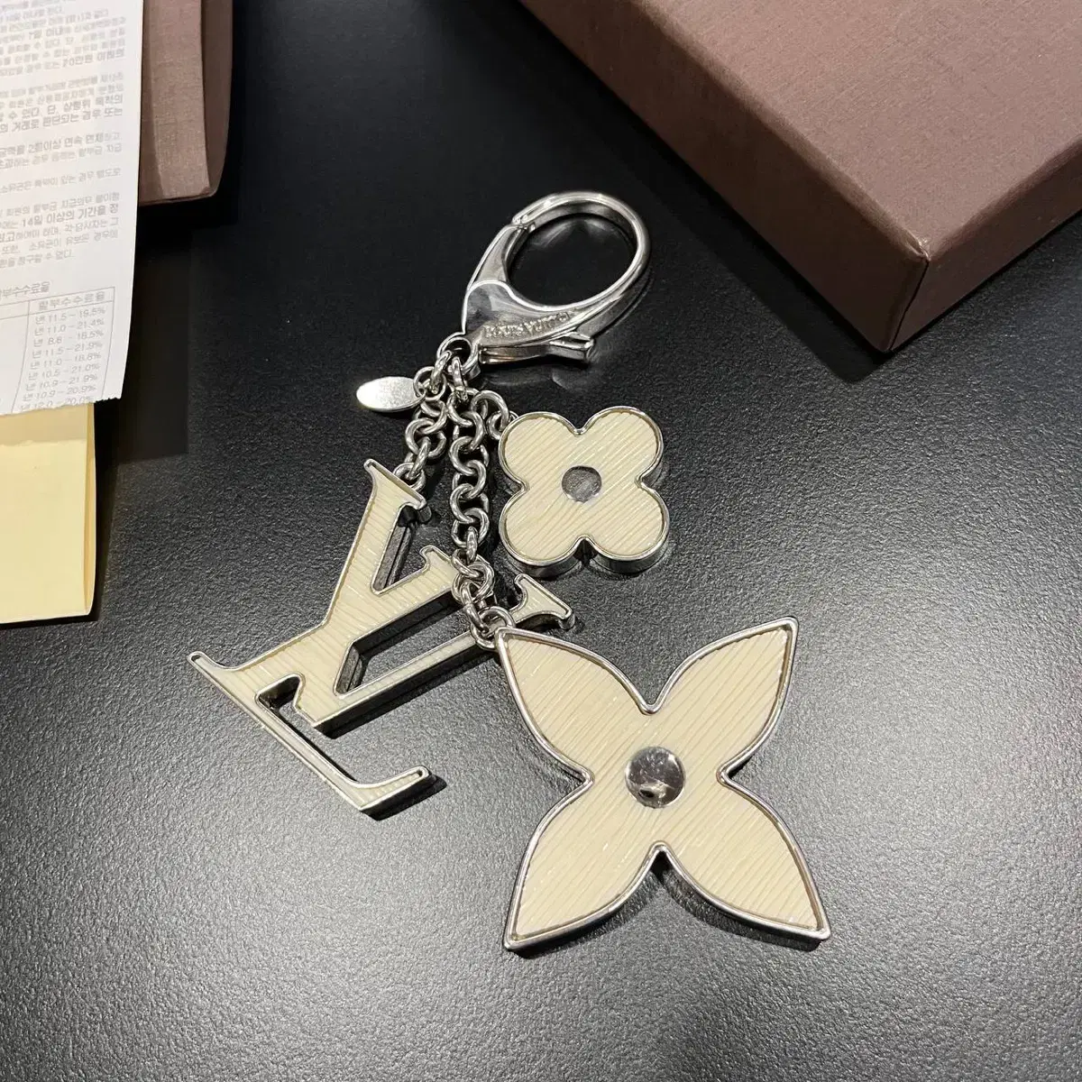 Louis Vuitton Fleur Epi Bag Charm M65085