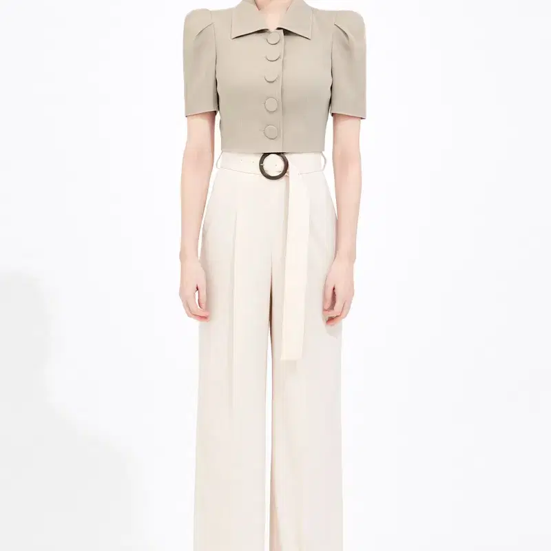 새상품 아보아보 HIGH WAIST WIDE PANTS