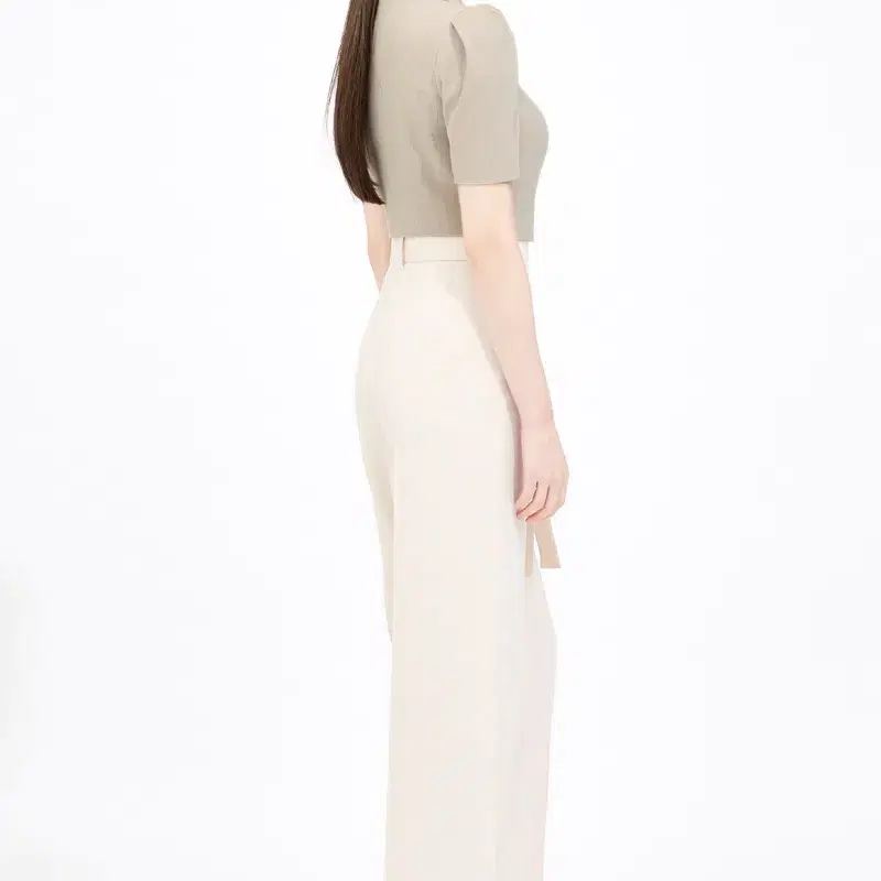 새상품 아보아보 HIGH WAIST WIDE PANTS