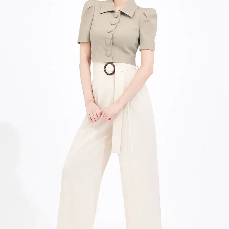 새상품 아보아보 HIGH WAIST WIDE PANTS