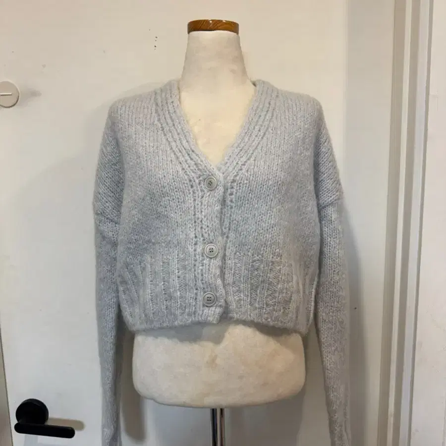 리에뜨 form mohair cardigan