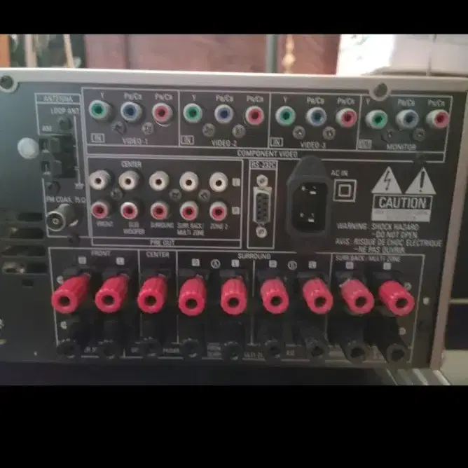 데논 앰프 AVR-3805 (AVR 앰프중 최상위 기종)