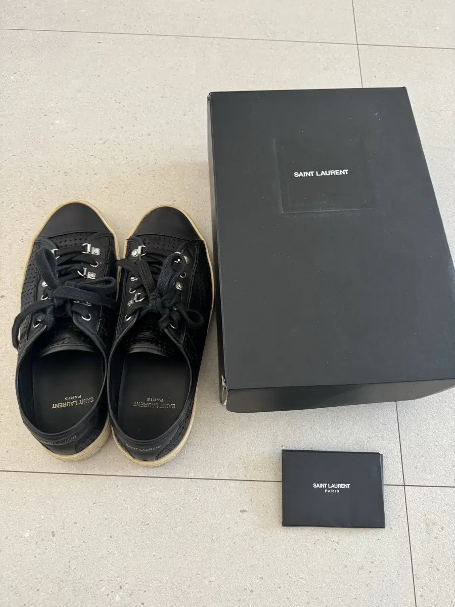 saint laurent 생로랑 신발 운동화 사이즈 40(250~255)