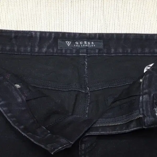 (30in) 게스 GUESS 남성 기모 블랙 데님팬츠