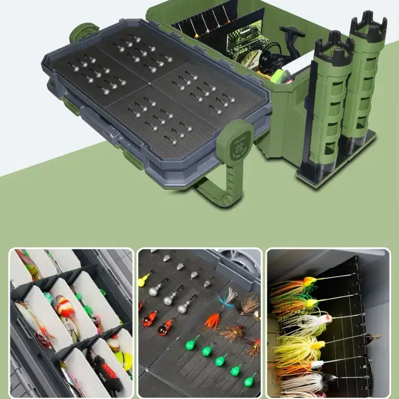 다기능 대형 낚시 태클 박스 낚시 상자