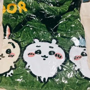 치이카와 (먼작귀) 캠핑으로 GO 페이스 타올 빅 사이즈 타월