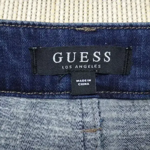 (34in) 게스 GUESS 남성 동절기 기모 테이퍼드진