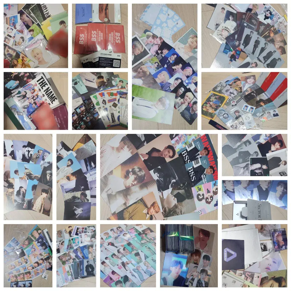 Seventeen hoshi photocard unstanning bulk sell de ball