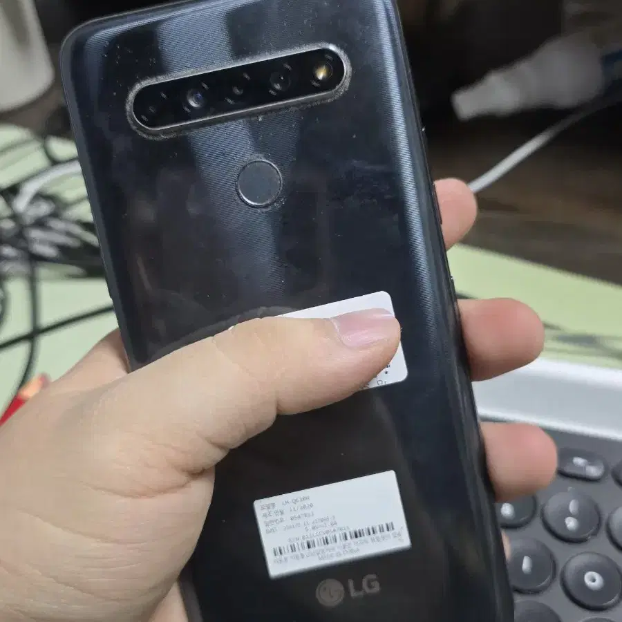 (483)lg q61 64gb 깨끗한기기 판매