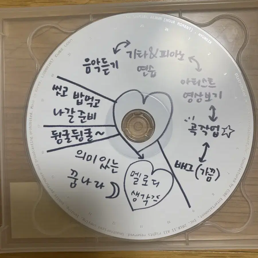 비투비 아름답고도 아프구나 아아 앨범 CD 포카 포토카드