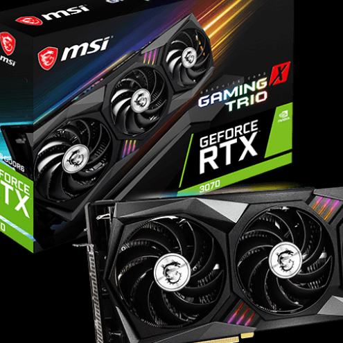 MSI 지포스 RTX 3070 게이밍 X 트리오 D6 8GB