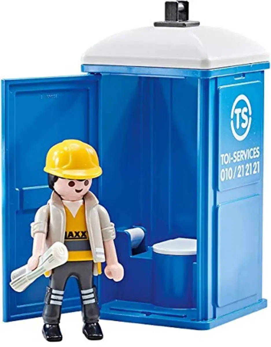 Playmobil 9844 Construction Site Restrooms