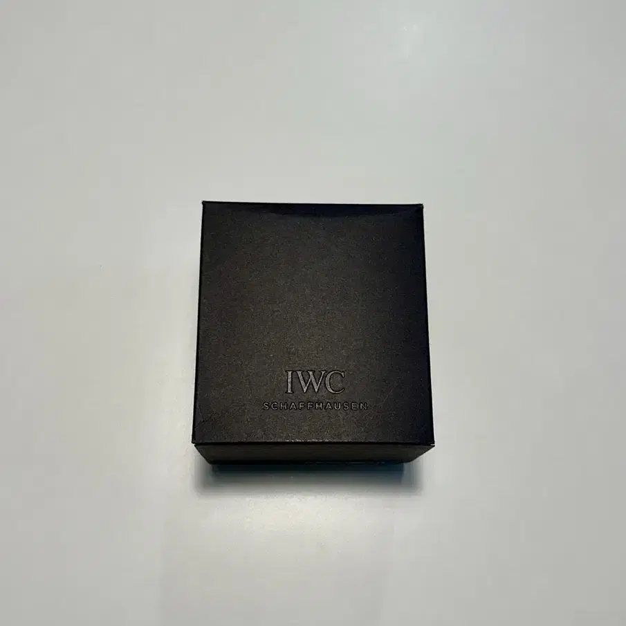 IWC 가죽 여행용 시계 파우치 신품