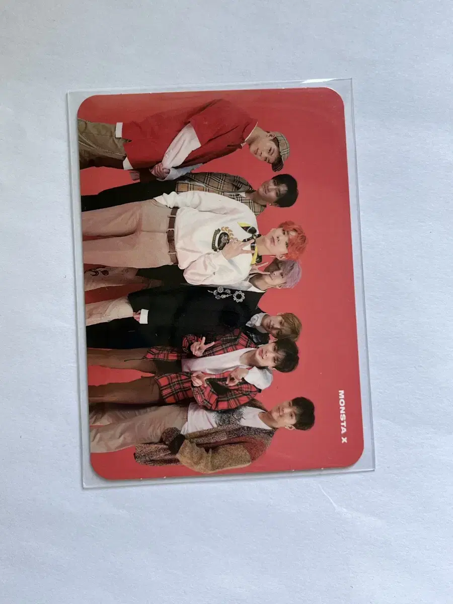 Monsta x Jelly photocard wts Disposition