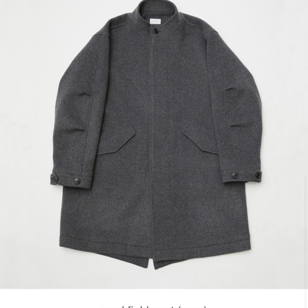 홈리 울 필드 코트 - homly wool field coat