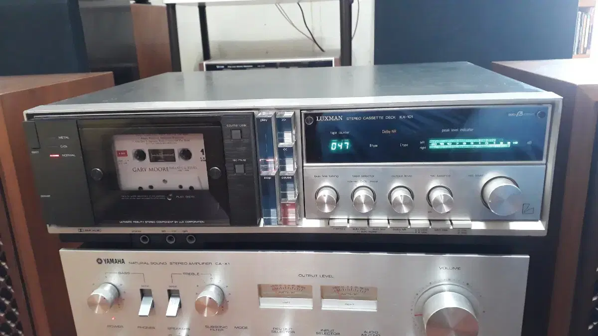 럭스만 카세트데크 KX-101