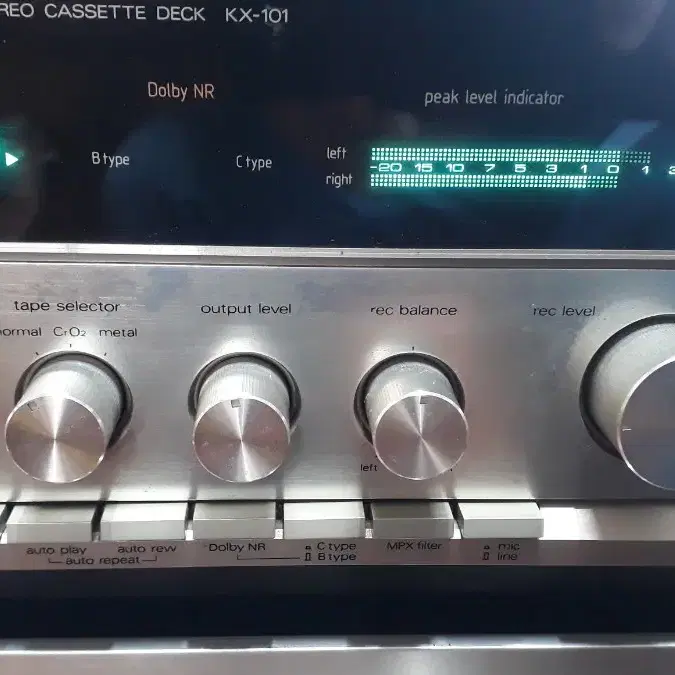 럭스만 카세트데크 KX-101