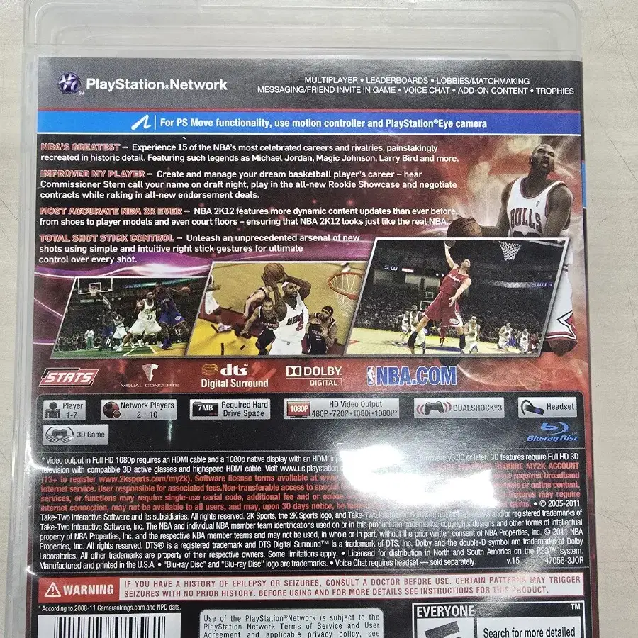 [PS3] 플스3 "NBA2K12" 판매합니다.