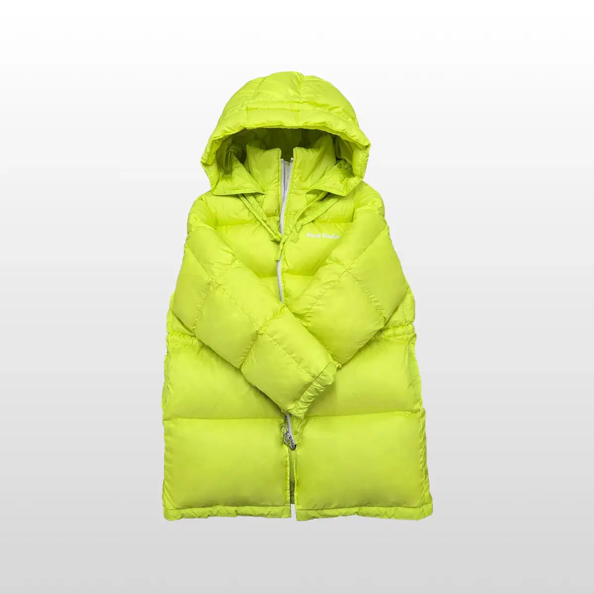 Arcane Studio Down Parka Jacket Neon Yel Domestic 55 66