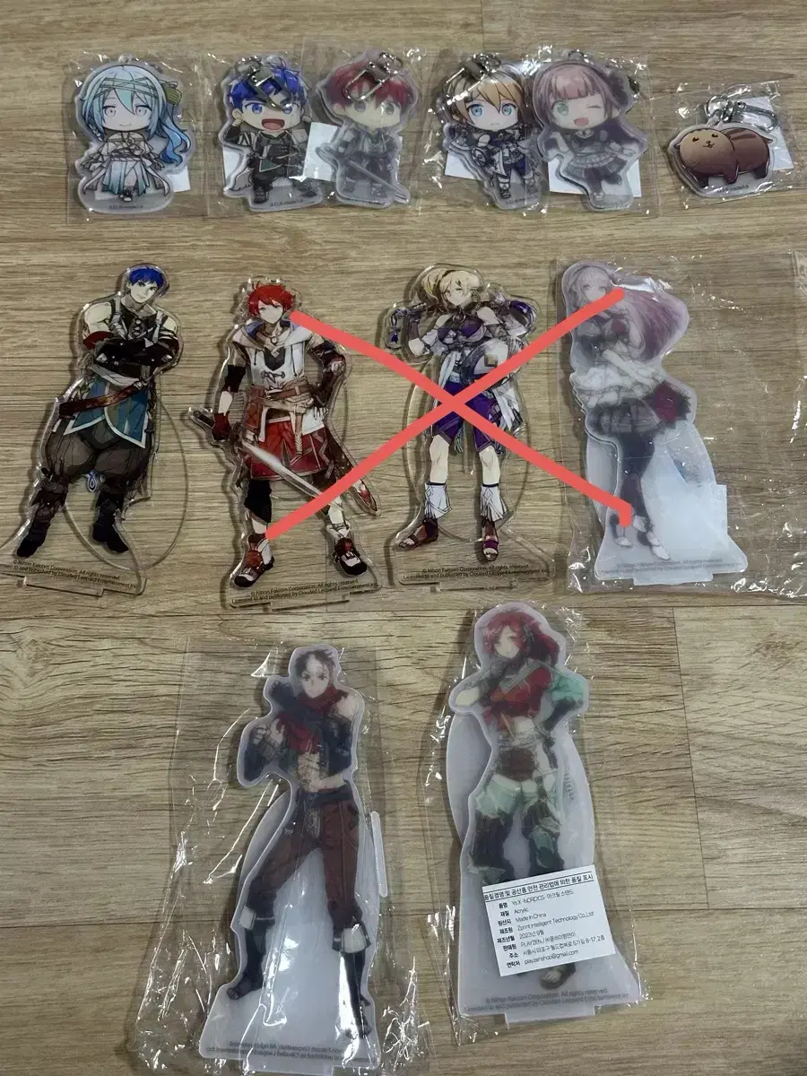 Ys(ys)10 acrylic keychain, acrylic stand sells