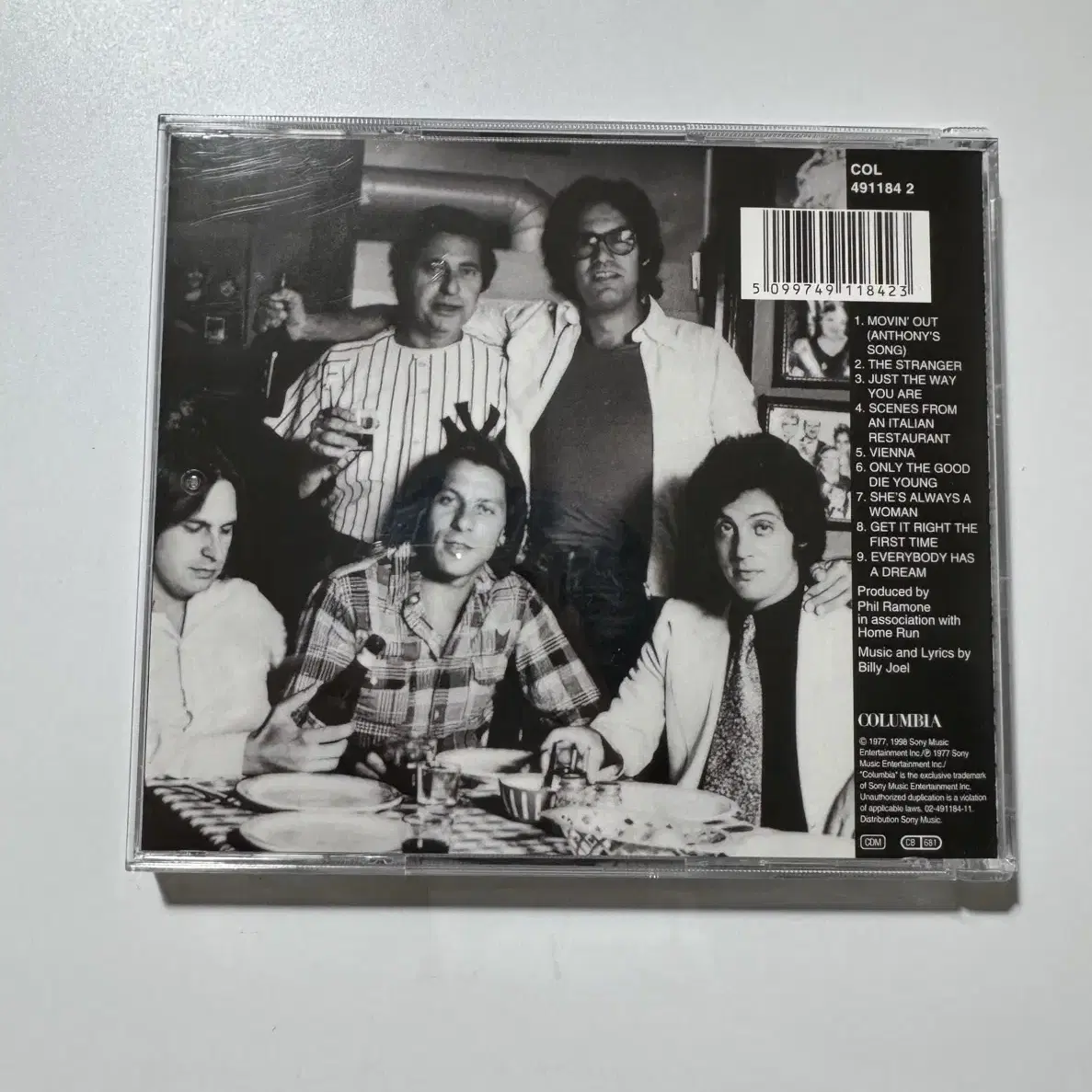 빌리 조엘  Billy Joel - The Stranger (CD)