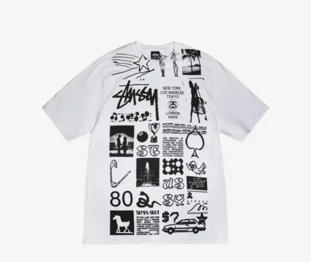 Stussy Sara T-Shirt White