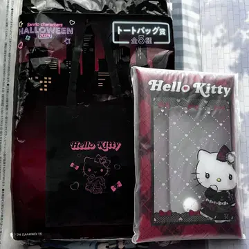 산리오 해피 복권 할로윈 키티세트