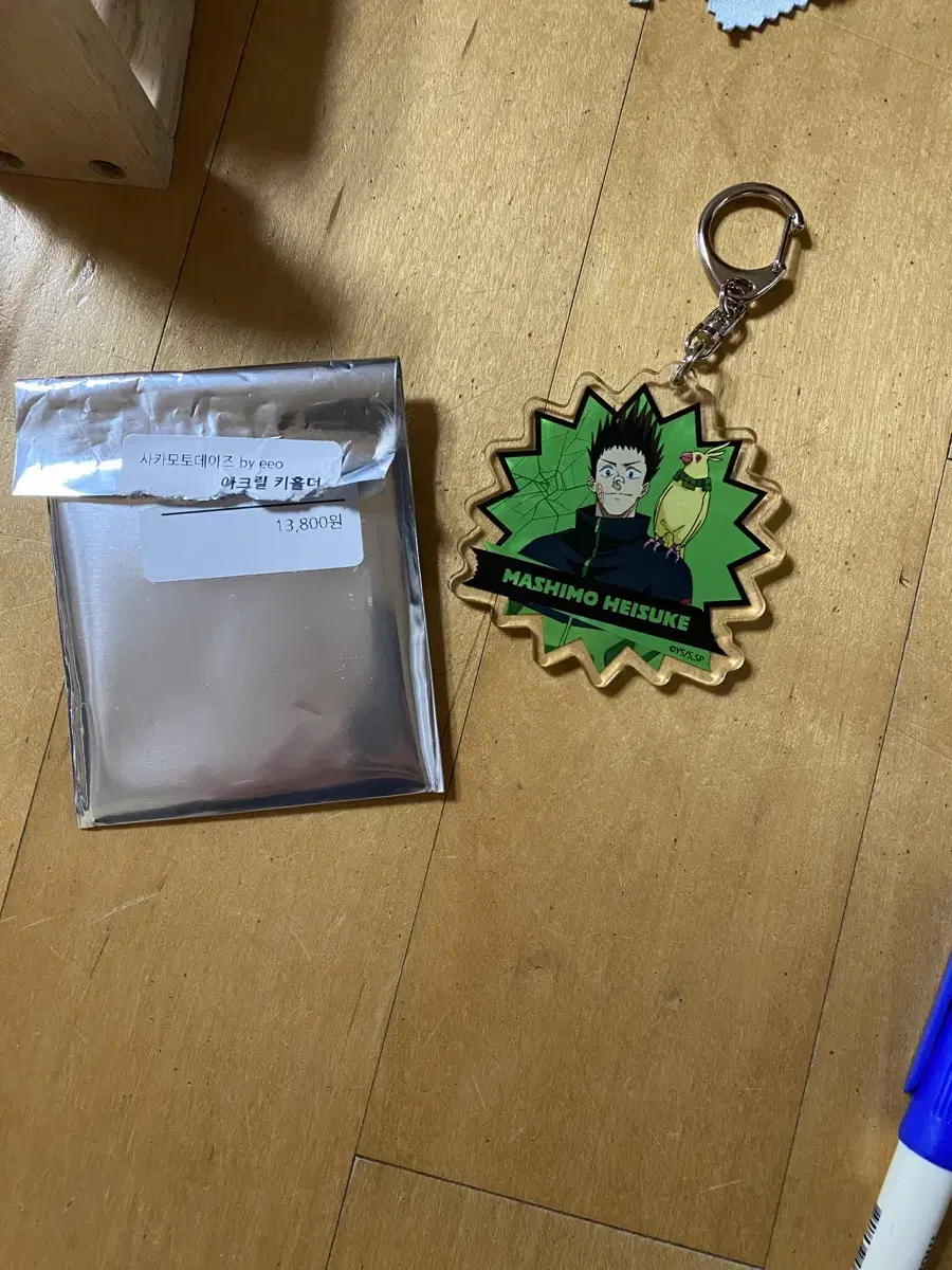 SakamotoDays Sakaday EEO Collaboration Heisuke acrylic Keyring