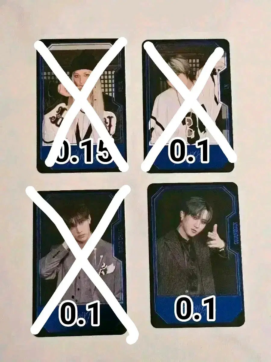 Straykids skz photocard wts felix i.n bang chan changbin