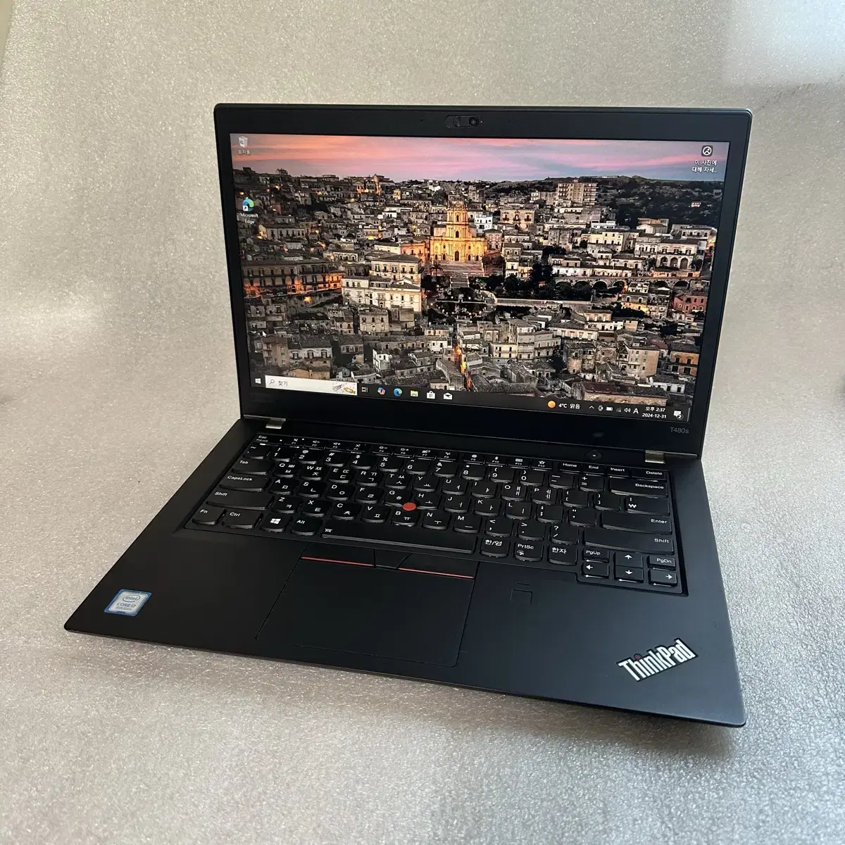 i7 8세대 16G NVME256G 레노버 씽크패드 노트북 T480S