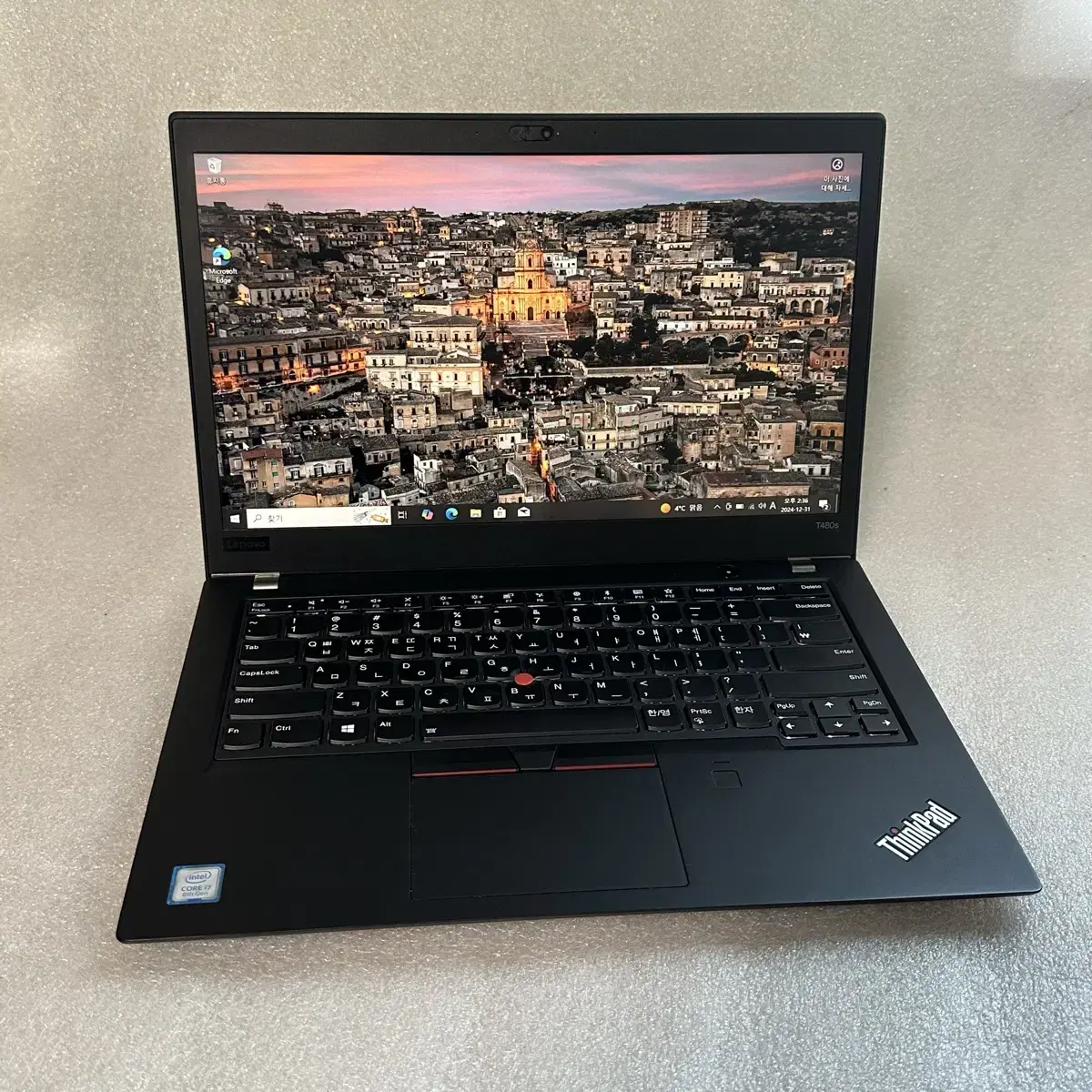 i7 8세대 16G NVME256G 레노버 씽크패드 노트북 T480S