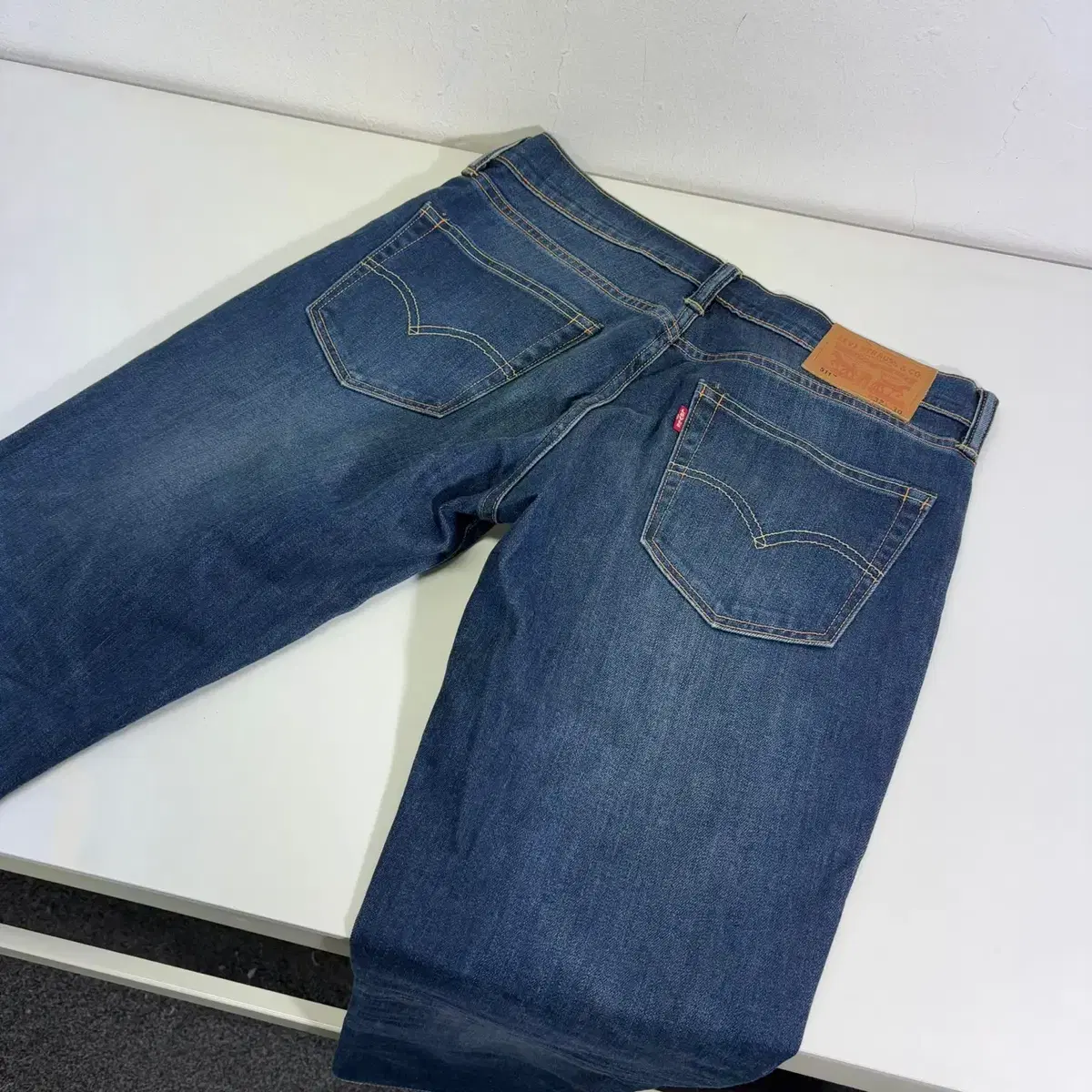 30-32 M Levi's 511 washed jin blue slim fit jeans