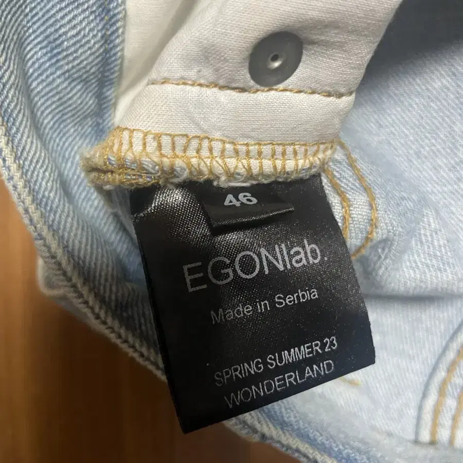 Egon lab blue cargo jean 46