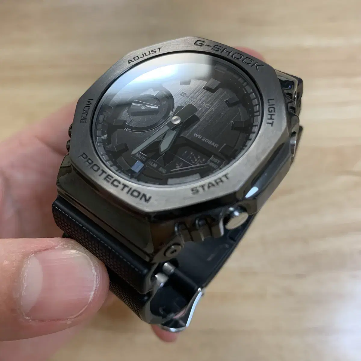 지샥 메탈 지얄오크 (G-SHOCK GM-2100BB) 판매합니다 (S급