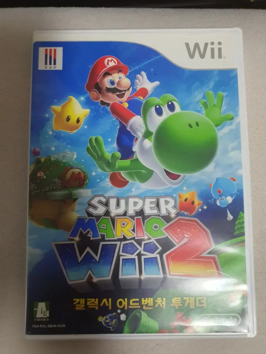 닌텐도 wii 슈퍼 마리오 갤럭시 어드벤처