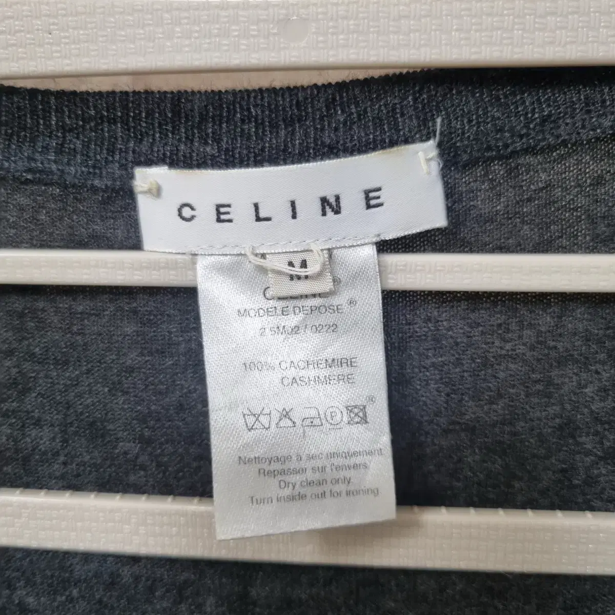 CELINE 가디건 캐시미어 100% 사이즈m