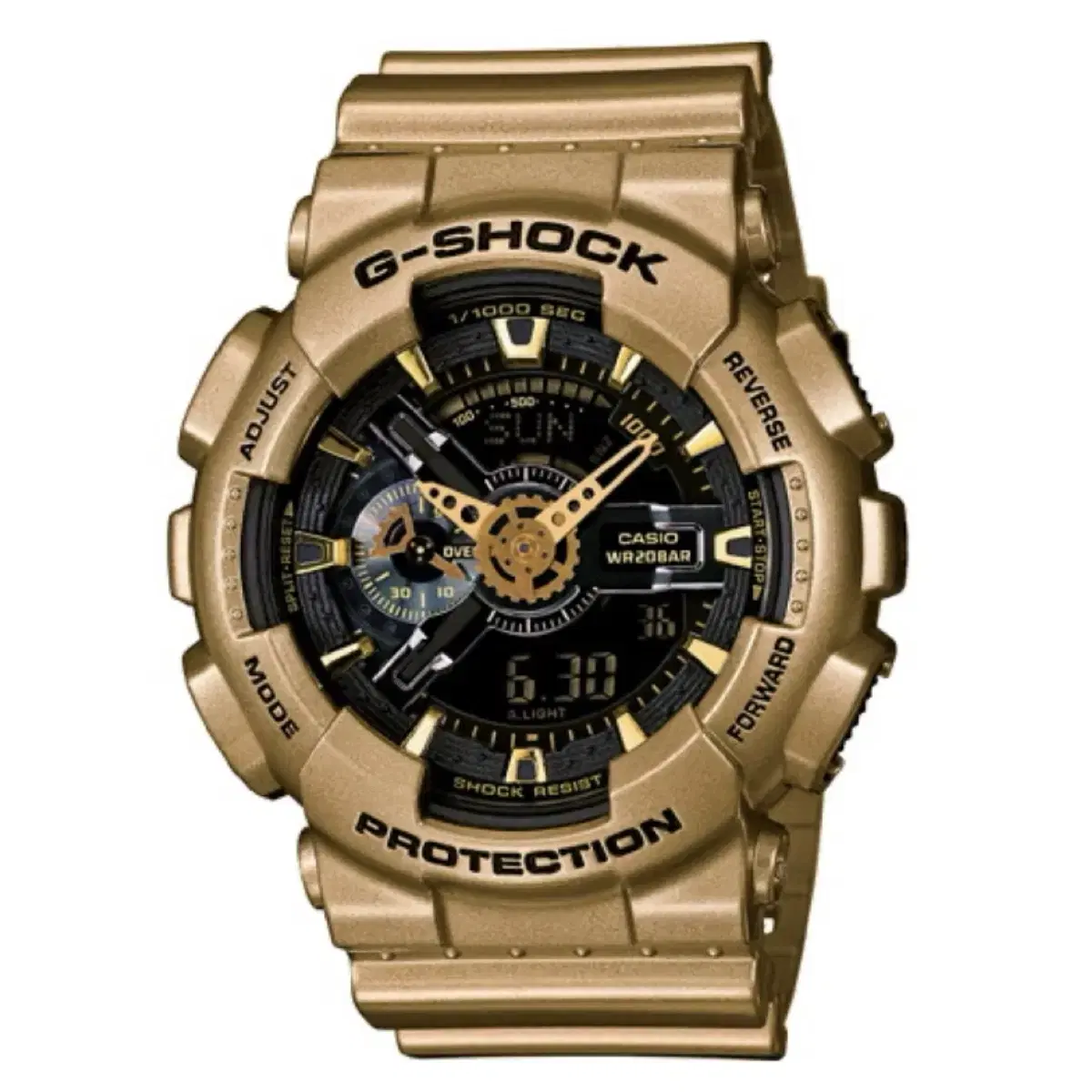 지샥 빅페이스 (G-SHOCK GA-110GD) 골드 팝니다