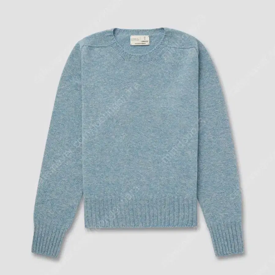 얼바닉30 glen knit by todd &ducan 블루 blue