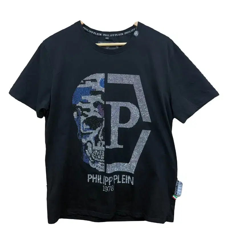 [ PHILIPP PLEIN ] 플립플레인 반팔티 [3XL]