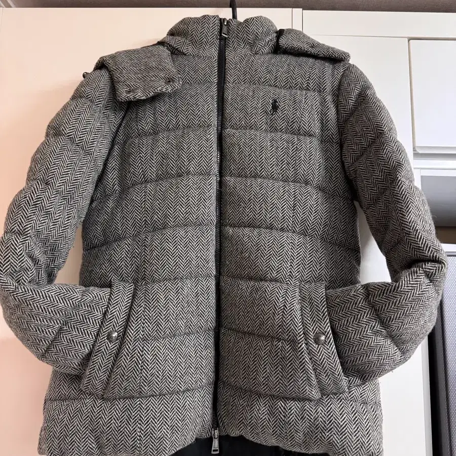 폴로 랄프로렌 Herringbone down jacket 패딩